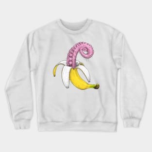 Octopus banana Crewneck Sweatshirt